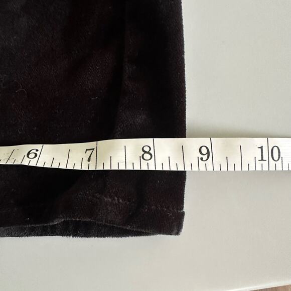 7 for All Man Kind Velvet Textured Flare Pants Size 26 - Picture 11 of 12